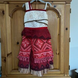 Disney store Moana 2 costume dress size 13/14 Polynesian princess big older girl